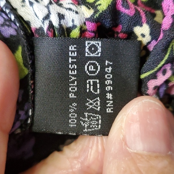 Piano, Womens top, three layers of pintucks pleats. Short sleeves size XL. Y2K - Picture 8 of 9